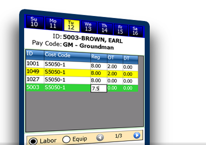 image of timesheet software